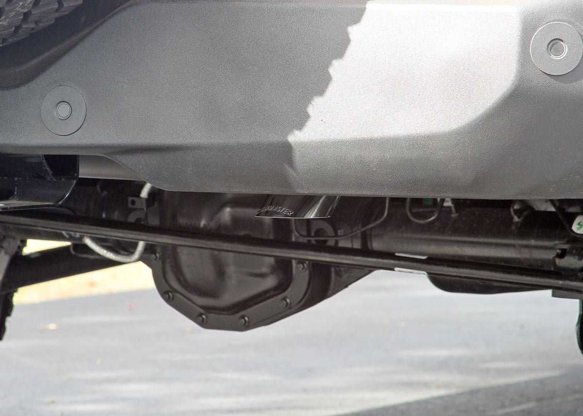 American Thunder Axle-Back Exhaust System Fits 2021-2025 Ford Bronco 2.3L/2.7L, American Thunder Axle-Back, Single Exit Flowmaster