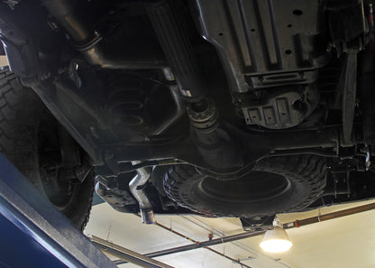 American Thunder Cat-Back Exhaust System Fits 2021-2023 Jeep Gladiator 3.0-Liter Diesel, Filter-Back, Single Rear Exit, American Thunder Stainless Steel Exhaust System Flowmaster