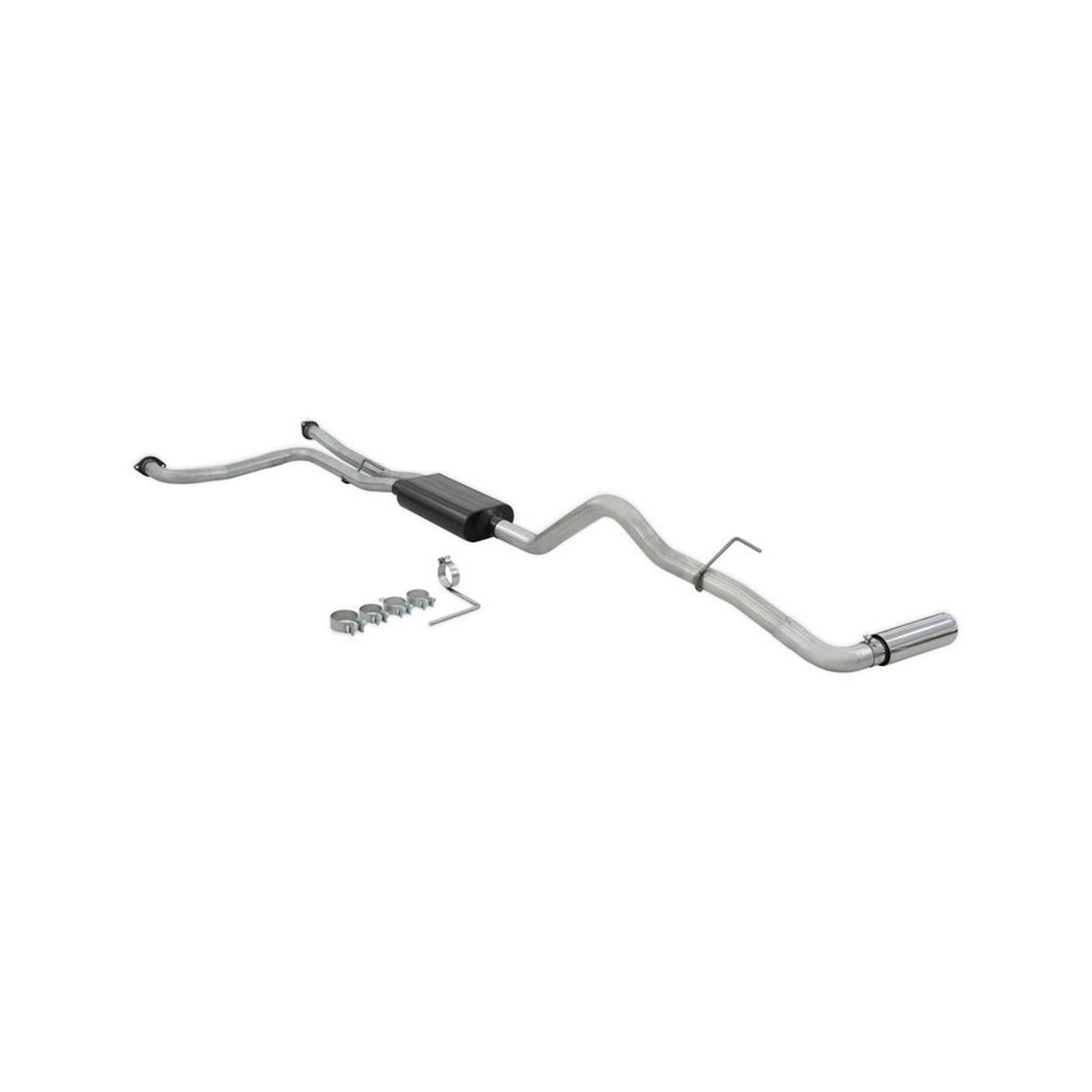 American Thunder Cat-Back Exhaust System Fits 2022-2025 Nissan Frontier 3.8-Liter, American Thunder Cat-Back 3.0 Inch Stainless Steel Exhaust System Flowmaster