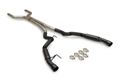 Outlaw Cat-Back Exhaust System Fits 2024-2026 Ford Mustang Gt 5.0-Liter, Outlaw Cat-Back 3.0-Inch Stainless Steel Exhaust System, 4.0-Inch Dual Black Tips Flowmaster