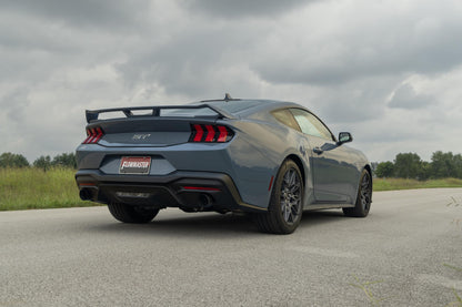 Outlaw Cat-Back Exhaust System Fits 2024-2026 Ford Mustang Gt 5.0-Liter, Outlaw Cat-Back 3.0-Inch Stainless Steel Exhaust System, 4.0-Inch Dual Black Tips Flowmaster