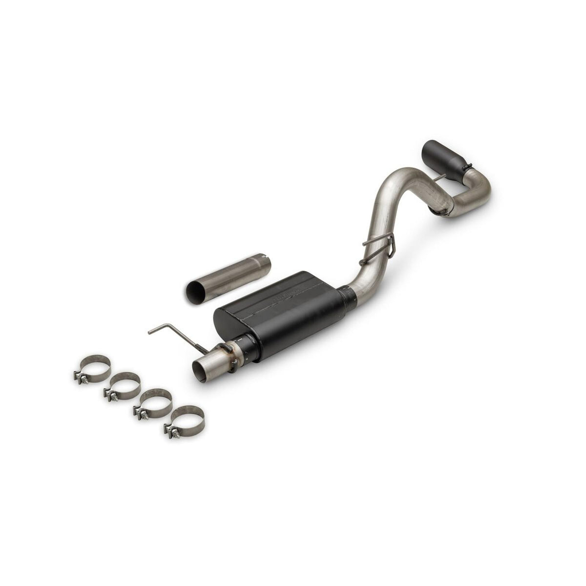 American Thunder Cat-Back Exhaust System Fits 2021-2025 Ford F-150 With 3.5-Liter Powerboost Hybrid Engine Flowmaster