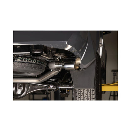 American Thunder Cat-Back Exhaust System Fits 2024-2025 Toyota Tacoma 2.4-Liter, All Wheelbases, American Thunder Dual Out Rear Or Side Exit, Cat-Back Exhaust System, Stainless Steel – Aggressive To Moderate Sound Flowmaster