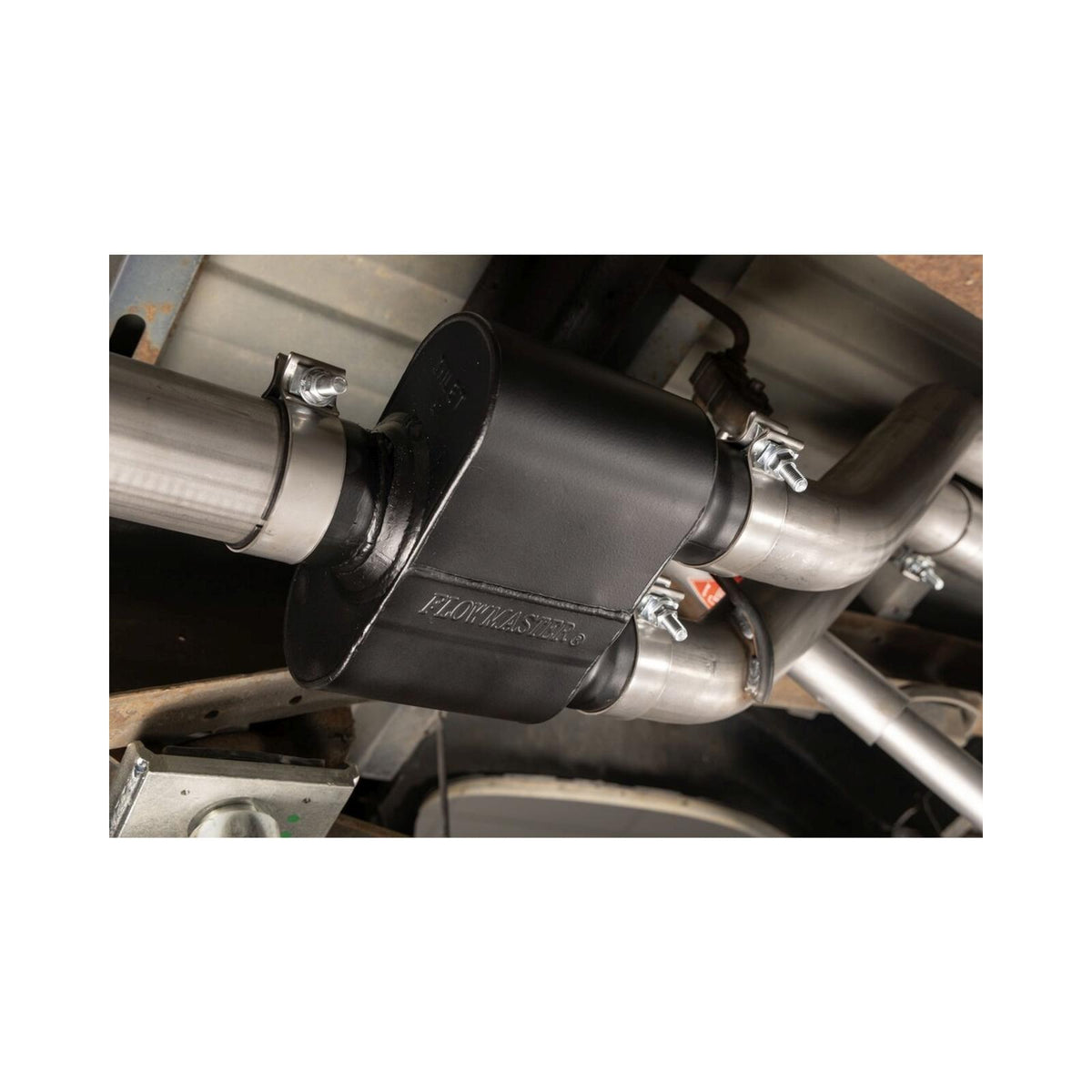 Outlaw Cat-Back Exhaust System Fits 1994-1995 GM 1500/2500 Ld Trucks With 5.0/5.7-Liter, Dual Rear/Side Exit, Stainless Steel Exhaust System Flowmaster
