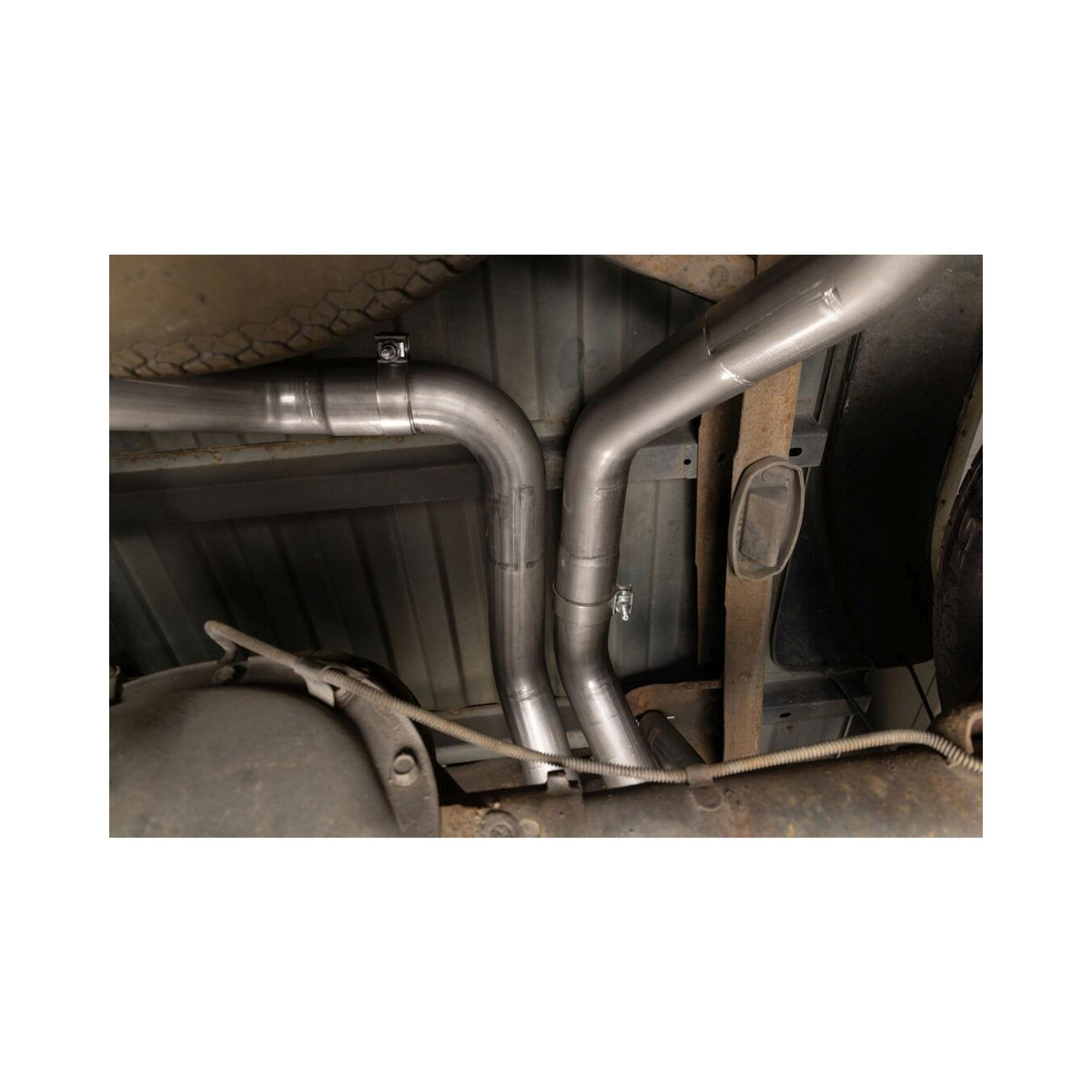 Outlaw Cat-Back Exhaust System Fits 1994-1995 GM 1500/2500 Ld Trucks With 5.0/5.7-Liter, Dual Rear/Side Exit, Stainless Steel Exhaust System Flowmaster