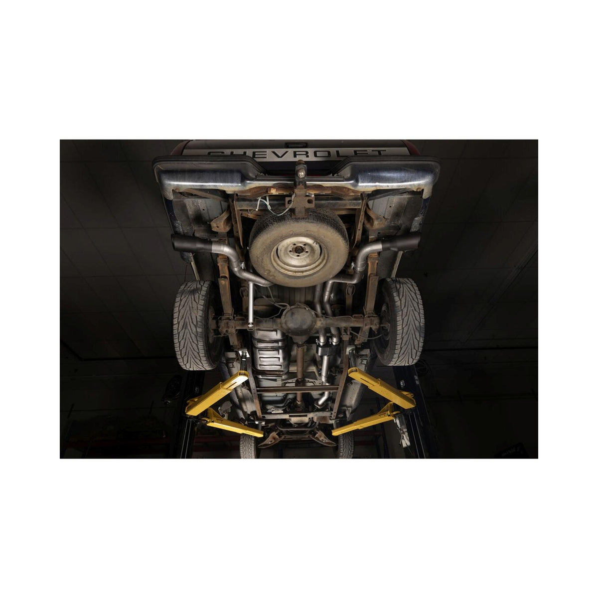 Outlaw Cat-Back Exhaust System Fits 1994-1995 GM 1500/2500 Ld Trucks With 5.0/5.7-Liter, Dual Rear/Side Exit, Stainless Steel Exhaust System Flowmaster