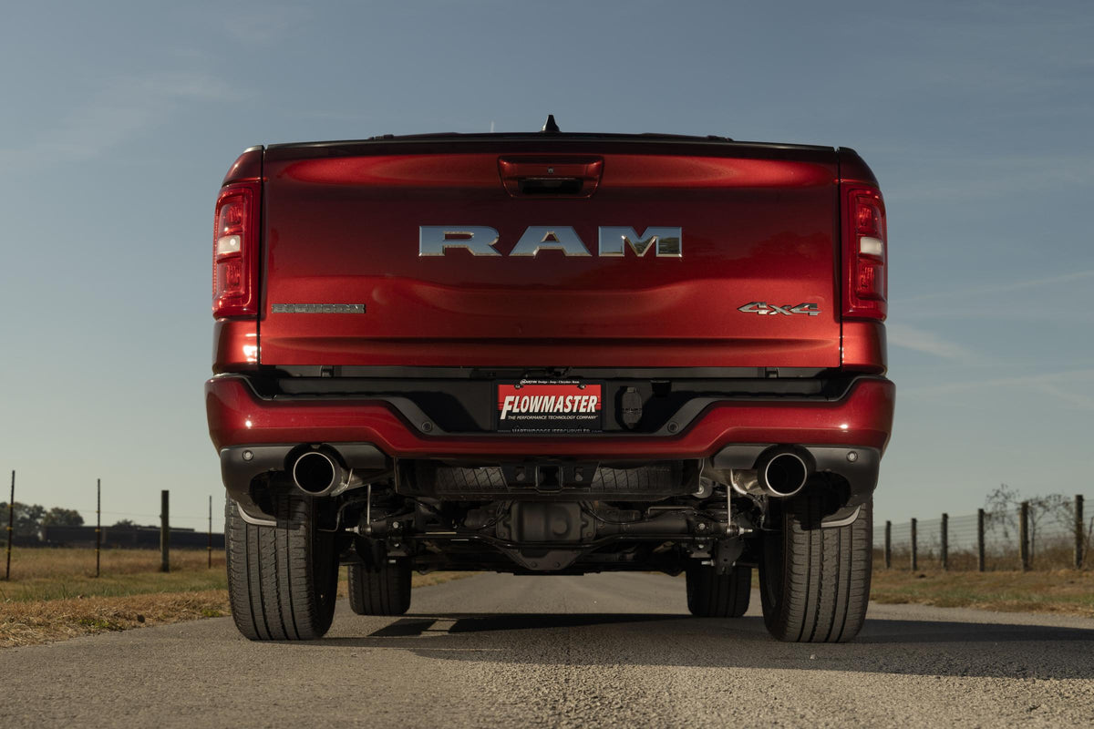 Outlaw Cat-Back Exhaust System Fits 2025 2026 Ram 1500 3.0L Standard And High Output, Outlaw Cat-Back Exhaust System, 409 Stainless Steel Flowmaster