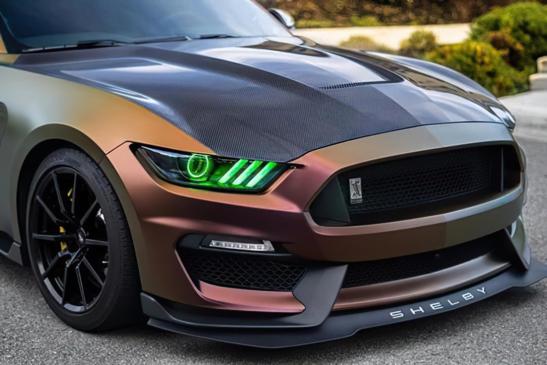 2015-2017 Ford Mustang Dyn CS RGB+A Pre-Asm HLs - Black Edition
