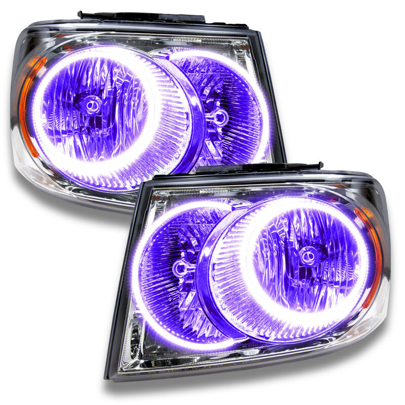 Oracle 07-09 Dodge Durango SMD HL - Chrome - ColorSHIFT w/ 2.0 Controller