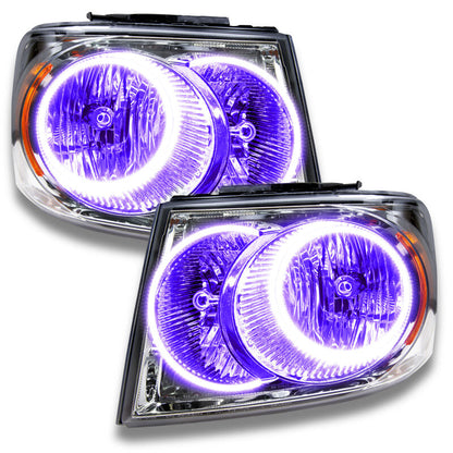 Oracle 07-09 Dodge Durango SMD HL - Chrome - ColorSHIFT w/ 2.0 Controller