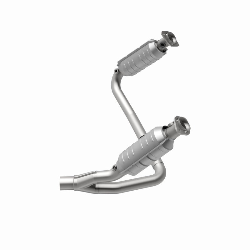 MagnaFlow Direct Fit Catalytic Conv 05-06 Dodge Dakota/2006 Mitsubishi Raider 3.7L Y-Pipe Assembly