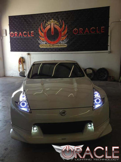 Oracle Nissan 370 Z 09-20 LED Dual Halo Kit - Red