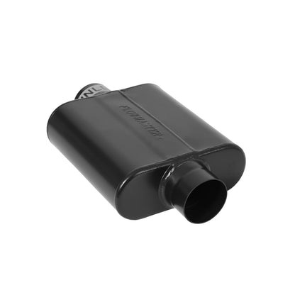 40 Series Delta Force Race Muffler 40 Series Race Muffler 409SS 2.50 Center In 2.50 Center Out -Aggressive Sound Flowmaster