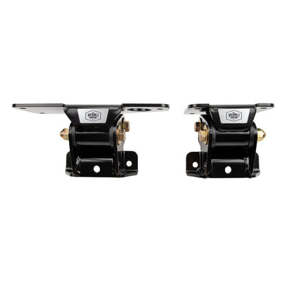 Wehrli 01-10 GM HD Chassis L5P Engine Swap Mount Kit - Semi-Gloss Black
