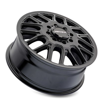 Mayhem 8107D Cogent Dually 20x8.25 / 8x210 BP/ 115mm Offset / 154.2mm Hub Gloss Black Wheel