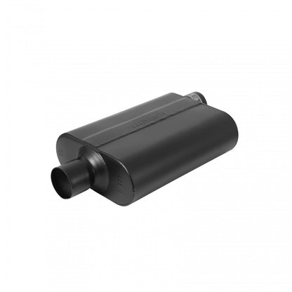 40 Series Delta Flow Chambered Muffler 40 Delta Flow Stainless Steel 2.50 Offset In 2.50 Center Out Aggressive Sound Flowmaster