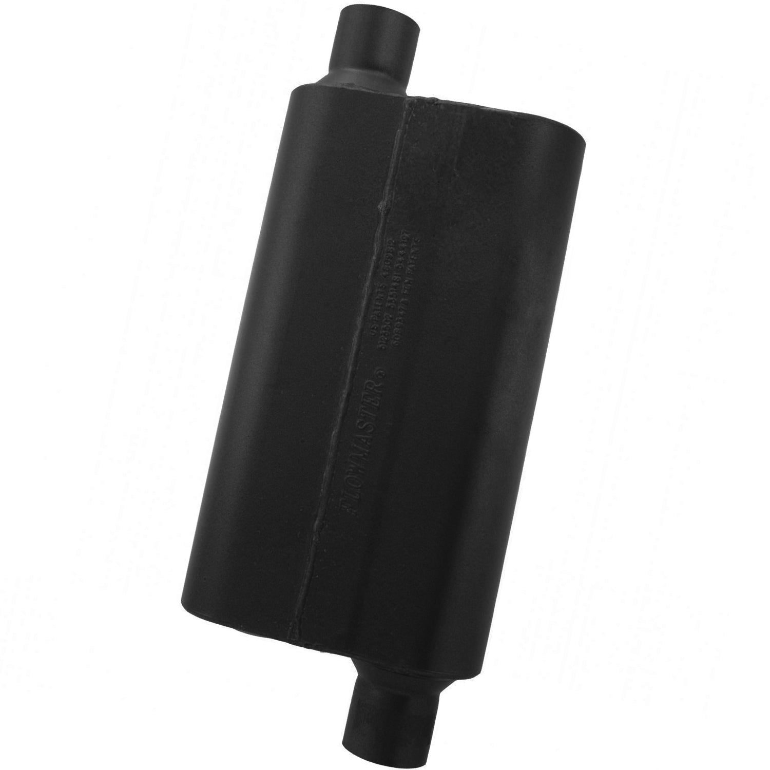 40 Series Delta Flow Chambered Muffler 40 Delta Flow Stainless Steel 2.50 Offset In 2.50 Offset Out Aggressive Sound Flowmaster