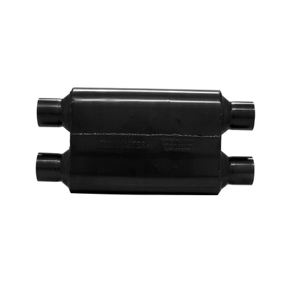 Super 44 Series Chambered Muffler Super 44 Series Stainless Steel 2.5 InchIn(Dual)/2.5 InchOut(Dual) Flowmaster