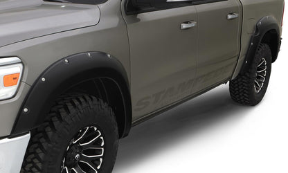 Black Ruff Riderz 4pc Fender Flare 2019-2024 Ram 1500 Will no fit TRX and Rebel models Stampede