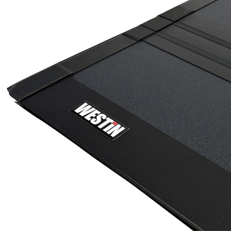 Westin 22-23 Nissan Frontier w/Cargo Mgmt 5ft. Bed Hard Tri-Fold Tonneau Cover - Black