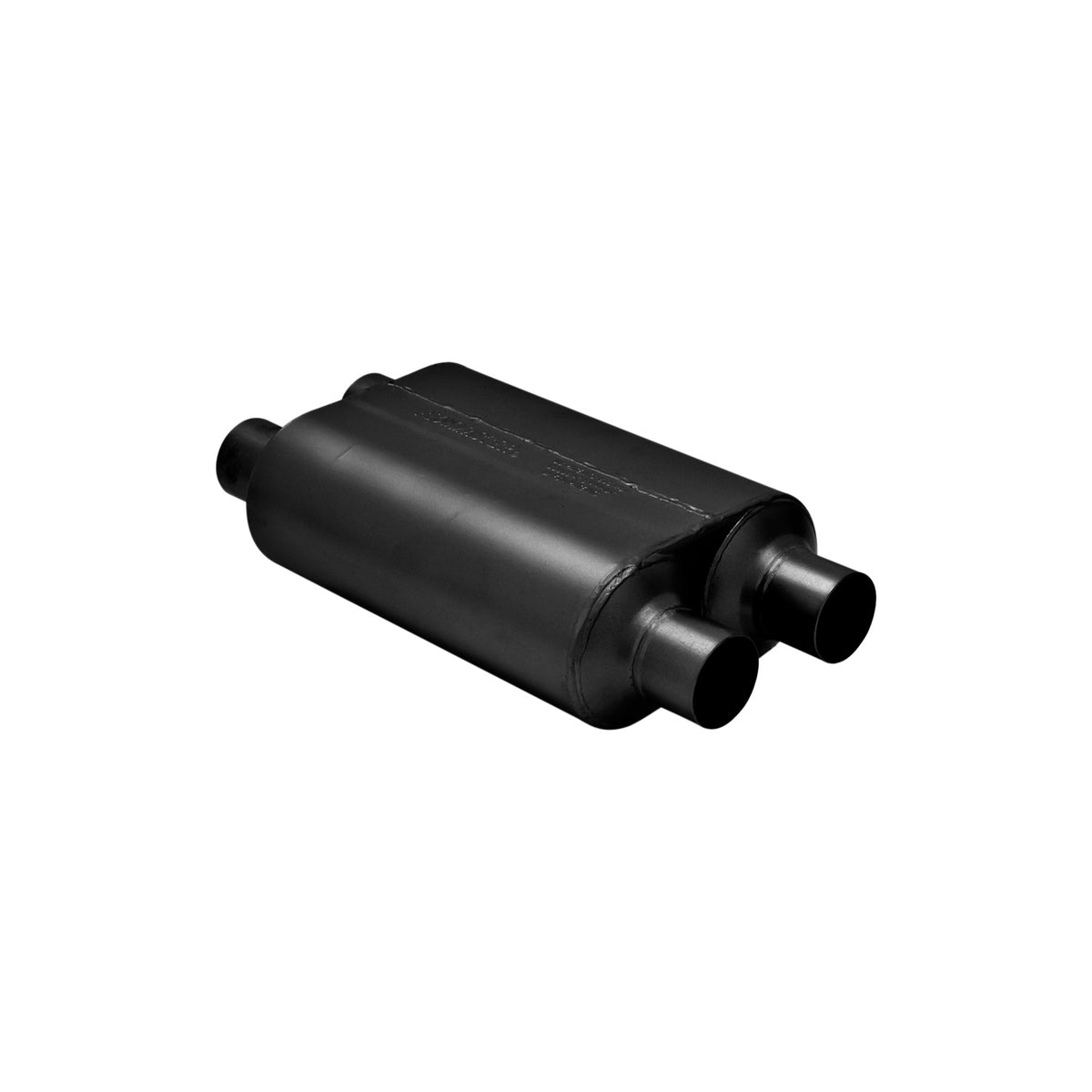 Super 40 Series Chambered Muffler Super 40 Stainless Steel 2.50 Dual In 2.50 Dual Out Aggressive Sound Flowmaster