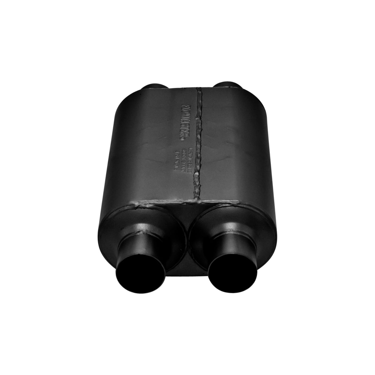 Super 40 Series Chambered Muffler Super 40 Stainless Steel 2.50 Dual In 2.50 Dual Out Aggressive Sound Flowmaster