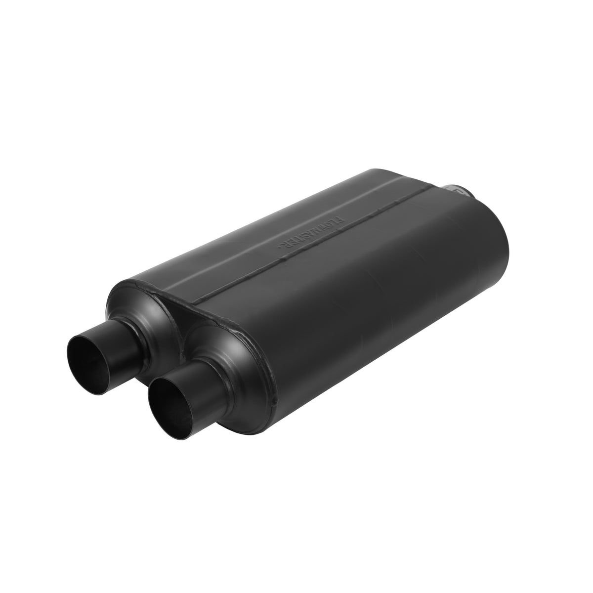 Super 50 Series Chambered Muffler Super 50 Stainless Steel 3.00 Center In 2.50 Dual Out Mild Sound Flowmaster