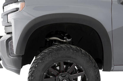 Black Original Riderz Textured Finish 4-Piece Fender Flare 6.4 Inch for 2019-2021 Chevrolet Silverado 1500 Stampede