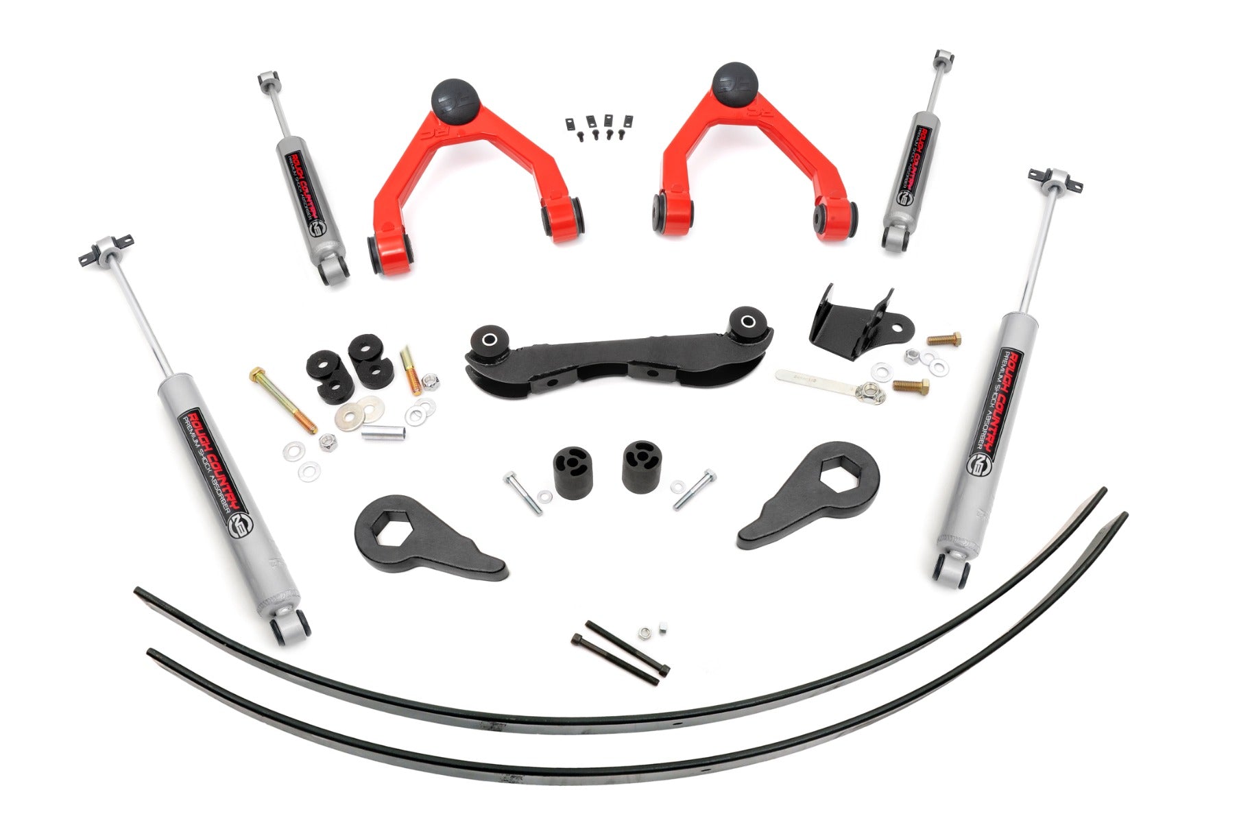2-3 Inch Lift Kit | Rear AAL | Chevy/GMC 1500 Truck & SUV 4WD (1988-1999)