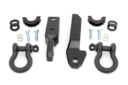 Tow Hook to Shackle Bracket | D-Ring Combo | Chevy/GMC 1500 Truck & SUV (88-99)