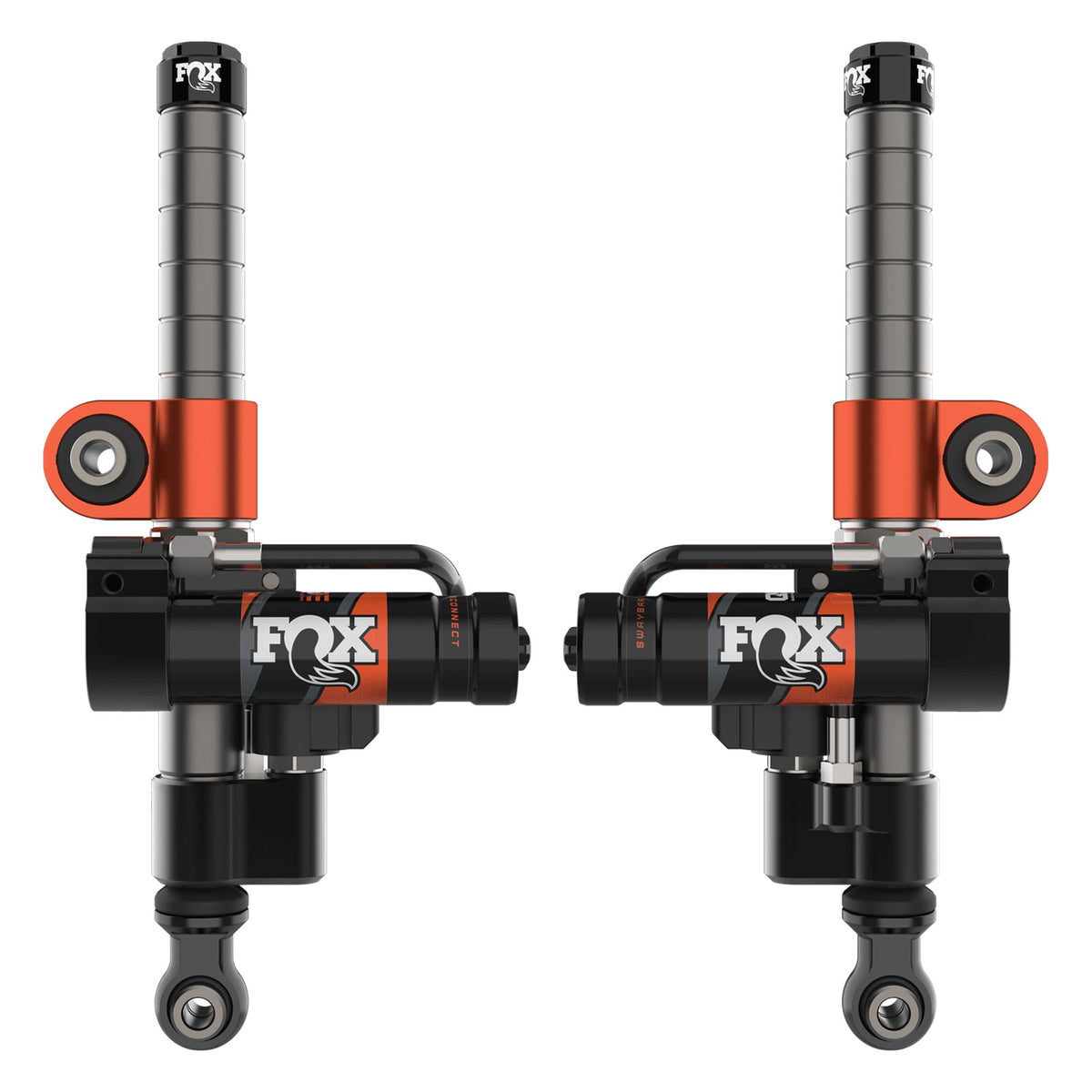 18-On Jeep Wrangler JL 20-On Jeep Gladiator JT Quick Switch Electric Links Remote Reservoir 0-1.5 Lift Kit FOX