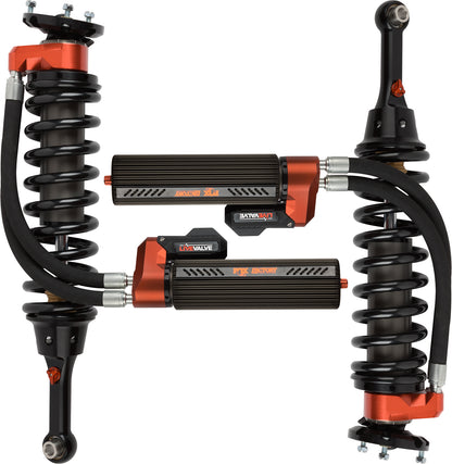 Shock Absorber 19-On Ford Raptor Front Coilover Live Valve Internal Bypass 3.0 Series Remote Reservoir 7.9 Inch 0-2 Inch Lift Kit FOX