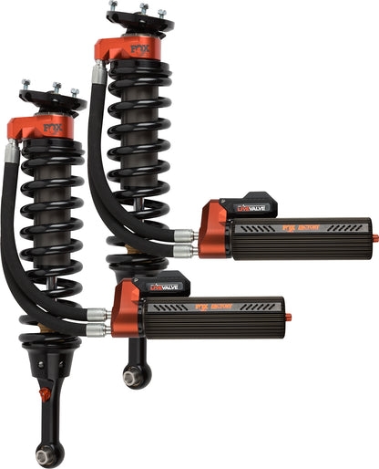 Shock Absorber 19-On Ford Raptor Front Coilover Live Valve Internal Bypass 3.0 Series Remote Reservoir 7.9 Inch 0-2 Inch Lift Kit FOX