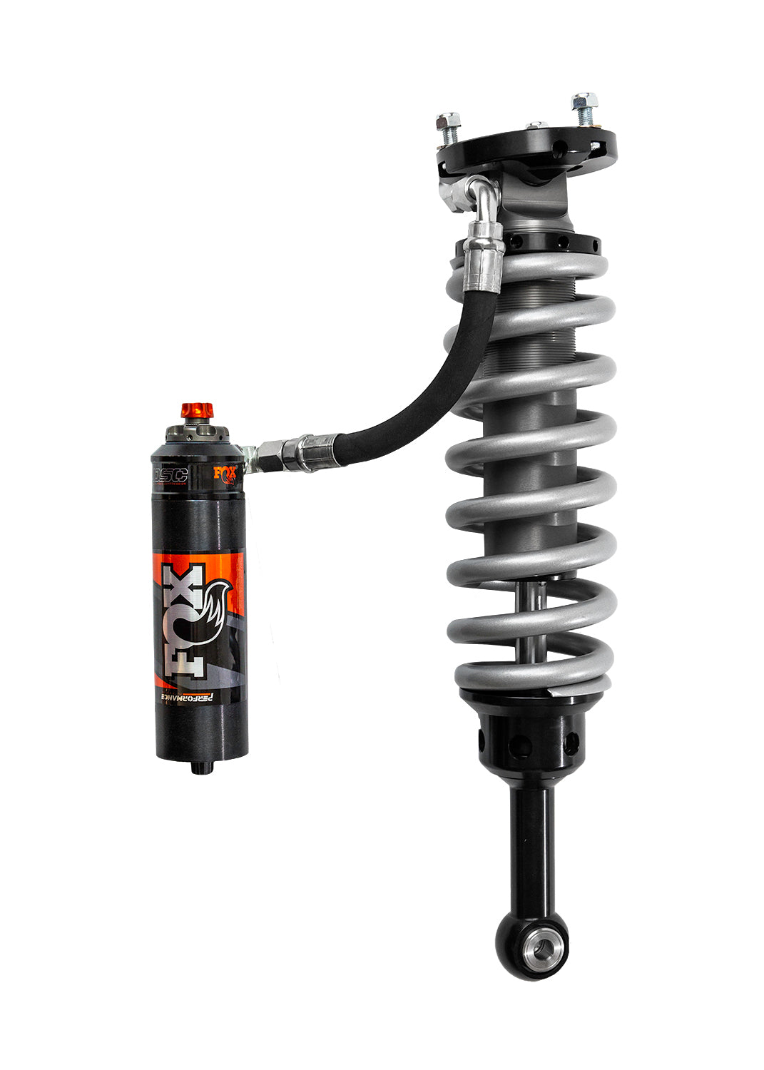 Shock Absorber 05-23 Toyota Tacoma Front Coilover 2.5 Truck Performance Elite Series Remote Reservoir Dual Speed Compression 2 Inch Lift (05-15) 1 Inch Lift (16-23) Kit FOX