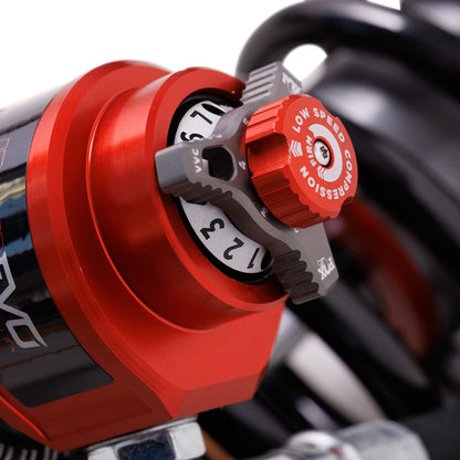 Shock Absorber 24-On Toyota Tacoma Front Coilover Internal Bypass 3.0 Series Remote Reservoir Dual Speed Compression Evo 2-3 Lift Kit FOX