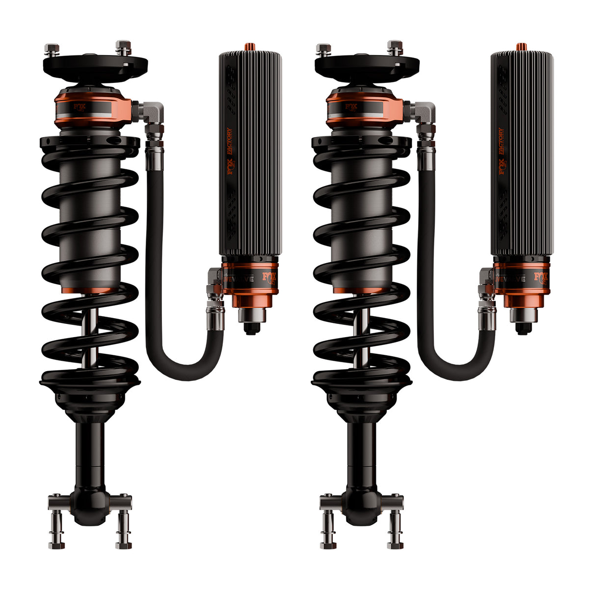 Shock Absorber 24-On Ford F150 Supercrew Front Coilover 3.2 Truck Factory Race Series Live Valve Connected Suspension 2-2.5 Inch Lift Kit FOX