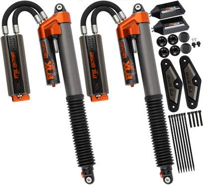 Shock Absorber 19-On Ford Raptor Rear Live Valve Internal Bypass 3.0 Series Piggy-Back External Cooler 12.3 Inch 0-1 Inch Lift Kit FOX