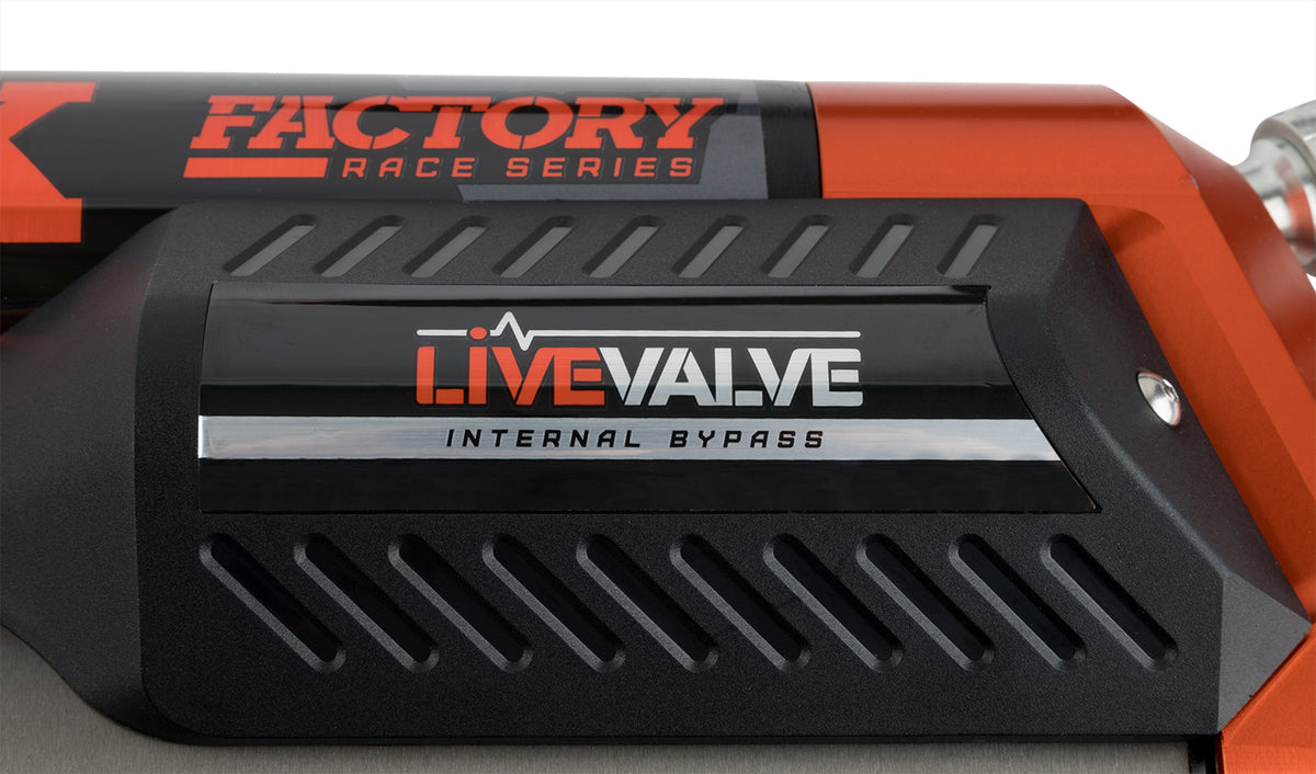 FACTORY RACE SERIES 3.0 LIVE VALVE INTERNAL BYPASS PIGGYBACK (PAIR) - ADJUSTABLE