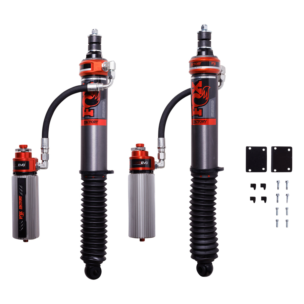 Shock Absorber 24-On Toyota Tacoma Rear Internal Bypass 3.0 Series Remote Reservoir Dual Speed Compression Evo 0-1 Inch Lift Kit FOX