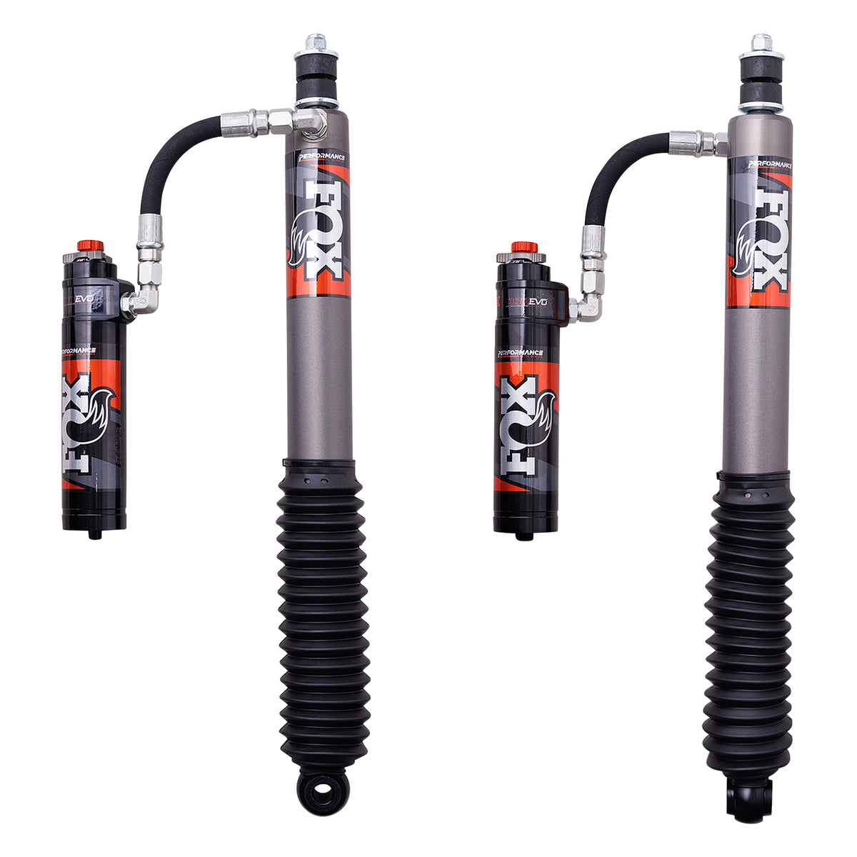 Shock Absorber 25-On Toyota 4Runner 24-On Land Cruiser 250 & Gx550 Rear HD Tune 2.5 Truck Performance Elite Series Remote Reservoir Dual Speed Compression Evo 0-2 Inch (0-51Mm) Lift Kit FOX