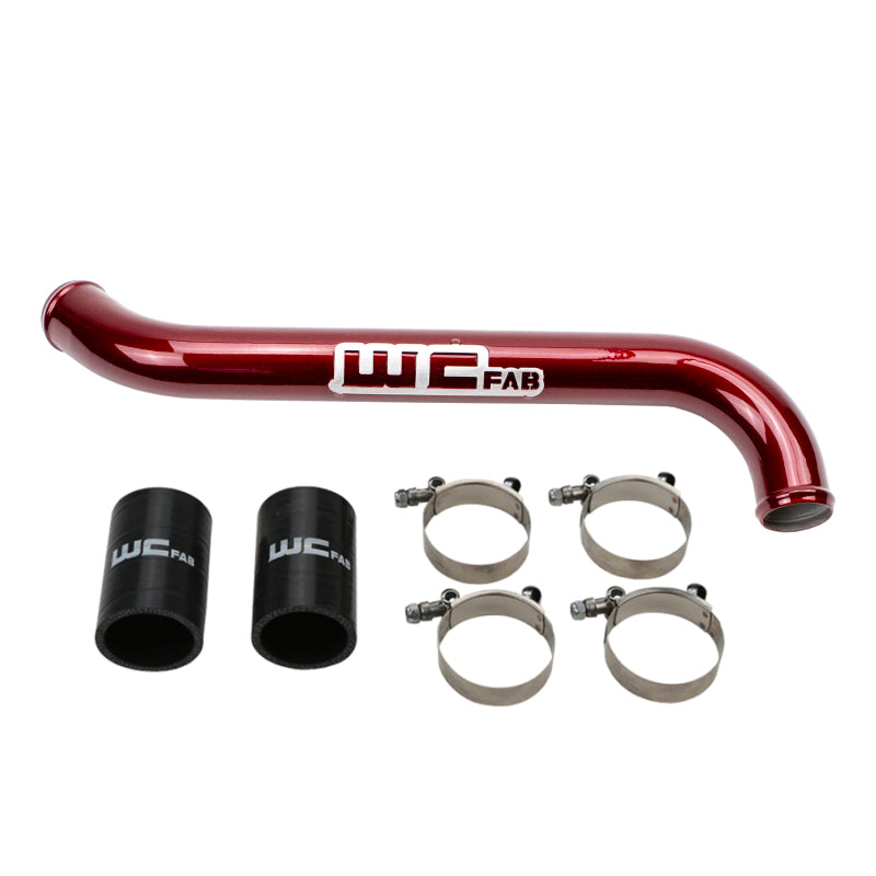 Wehrli 11-16 Duramax LML Upper Coolant Pipe - Bengal Silver