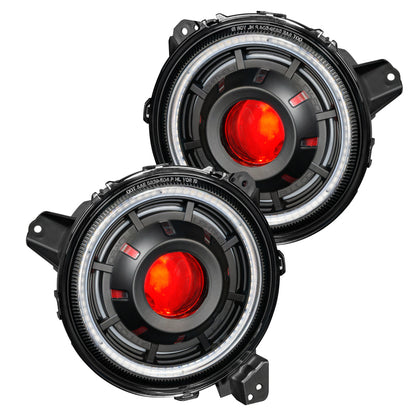 Oracle Oculus Bi-LED Projector Headlights for Jeep JL/Gladiator JT - w/ Simple Controller