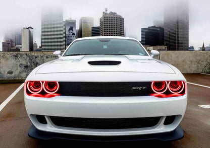 Oracle Dodge Challenger 15-21 LED Waterproof Halo Kit - ColorSHIFT w/ Simple Controller