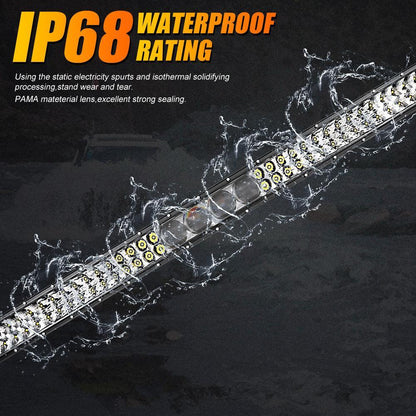 NEW 42 Inch 5D-PRO Series 44000LM Spot Beam Off Road Led Light Bar