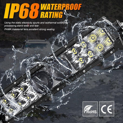5D-PRO Series LED Light Bar with 5D Projectors For Chevy Tahoe
