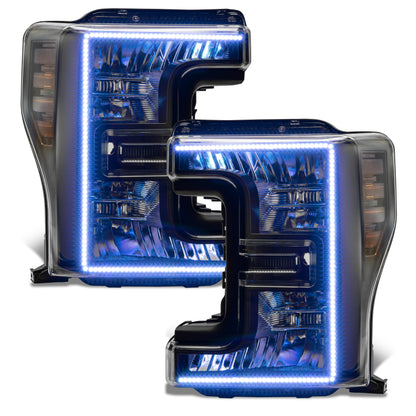 Oracle Ford Superduty 17-19 Dynamic Headlight DRL - ColorSHIFT - Dynamic