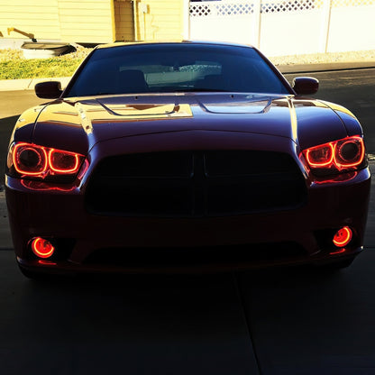 Oracle Dodge Charger 11-14 Halo Kit - ColorSHIFT