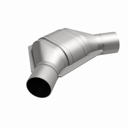 MagnaFlow Universal Catalytic Converter 2.25 Angled In/Out Front CA