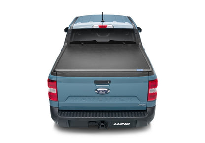 Lund 22-23 Ford Maverick (4.5ft Bed) Hard Fold Tonneau Cover - Black