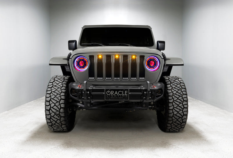 Oracle Oculus Bi-LED Projector Headlights for Jeep JL/Gladiator JT - w/ Simple Controller